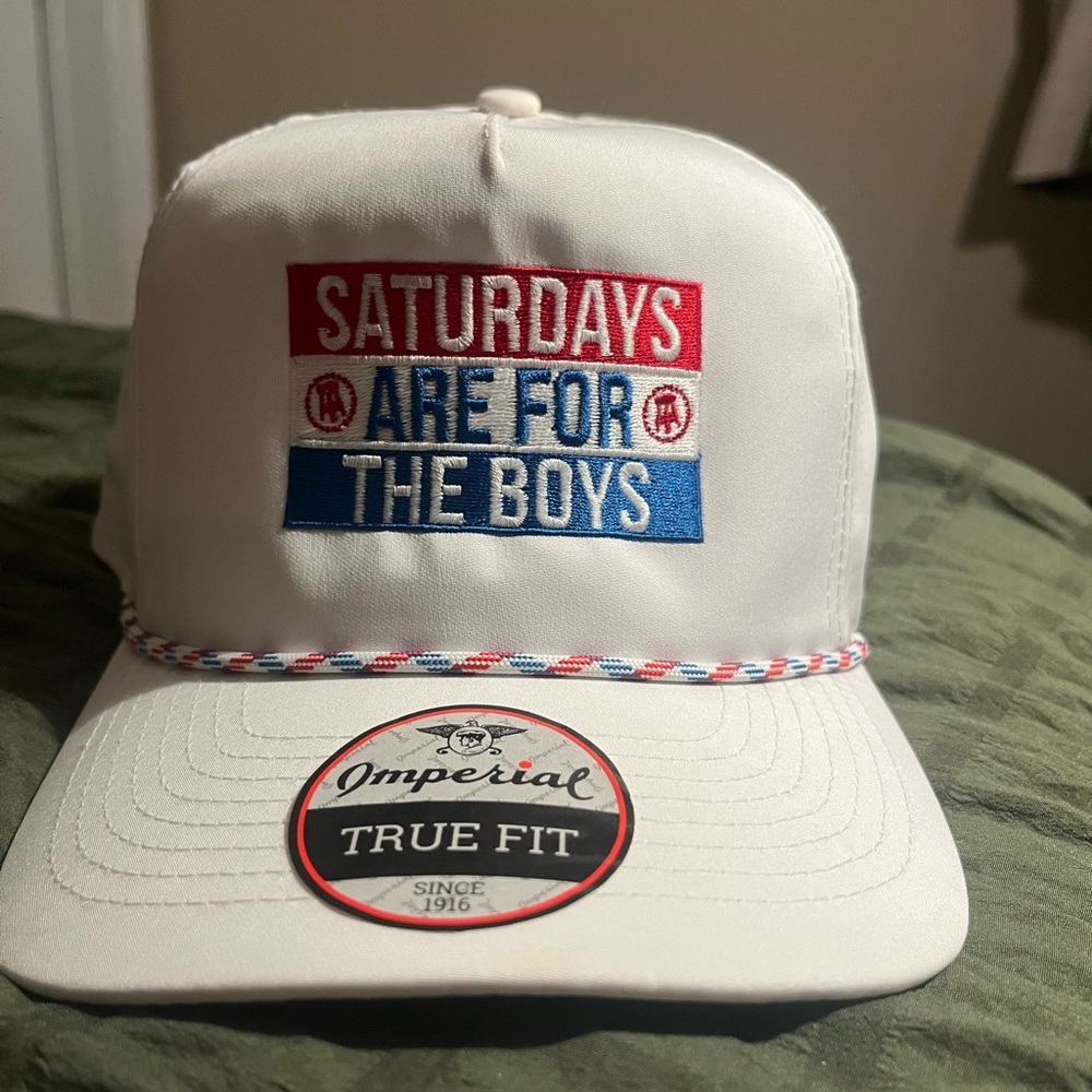 Imperial Saturdays Are For The Boys White Hat